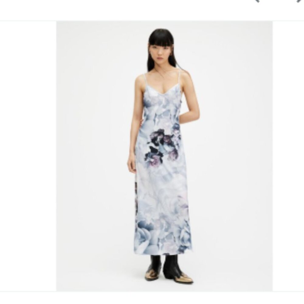 BRYONY VALLEY DRESS White